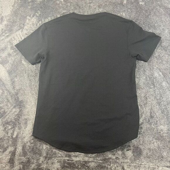 BYLT Drop Cut Shirt S/S Lux Polka Dot Black Sz XL Short Sleeve Performance Golf - Picture 8 of 10